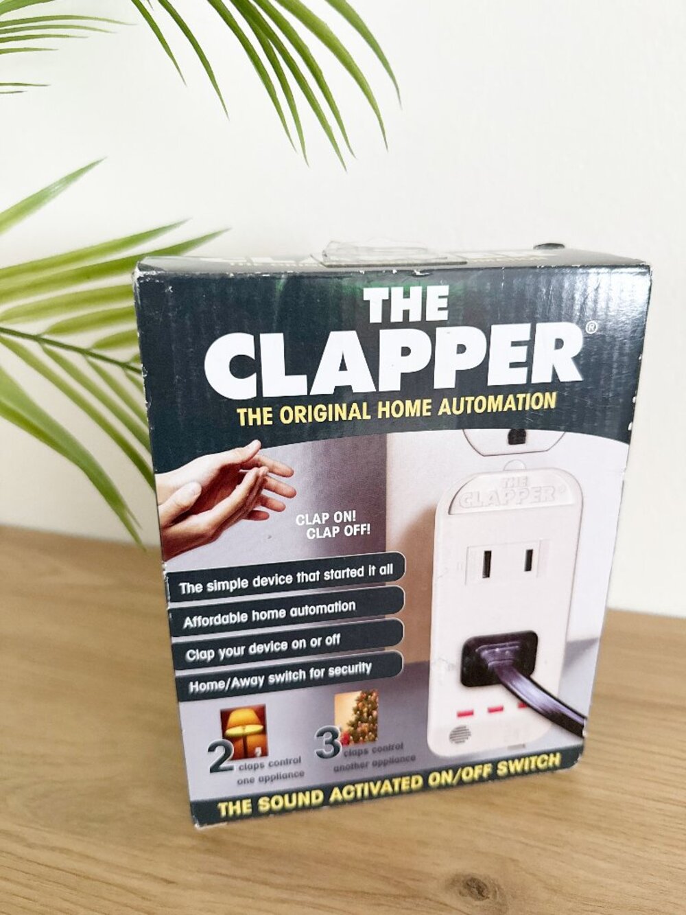NEW Vintage The Clapper Sound Activated On/Off Switch Home Automation